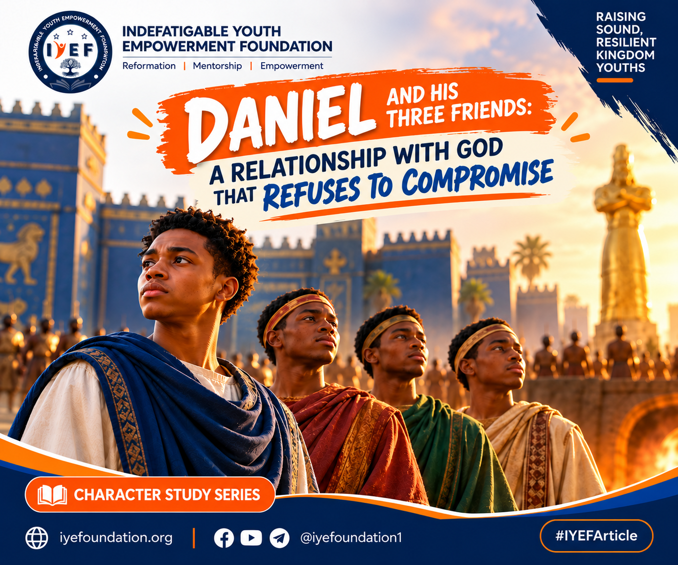 DANIEL AND HIS THREE FRIENDS: A RELATIONSHIP WITH GOD THAT REFUSES TO COMPROMISE